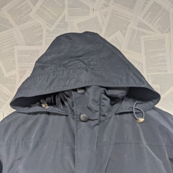 LL Bean Full Zip Nylon Windbreaker Medium - Picture 2 of 10